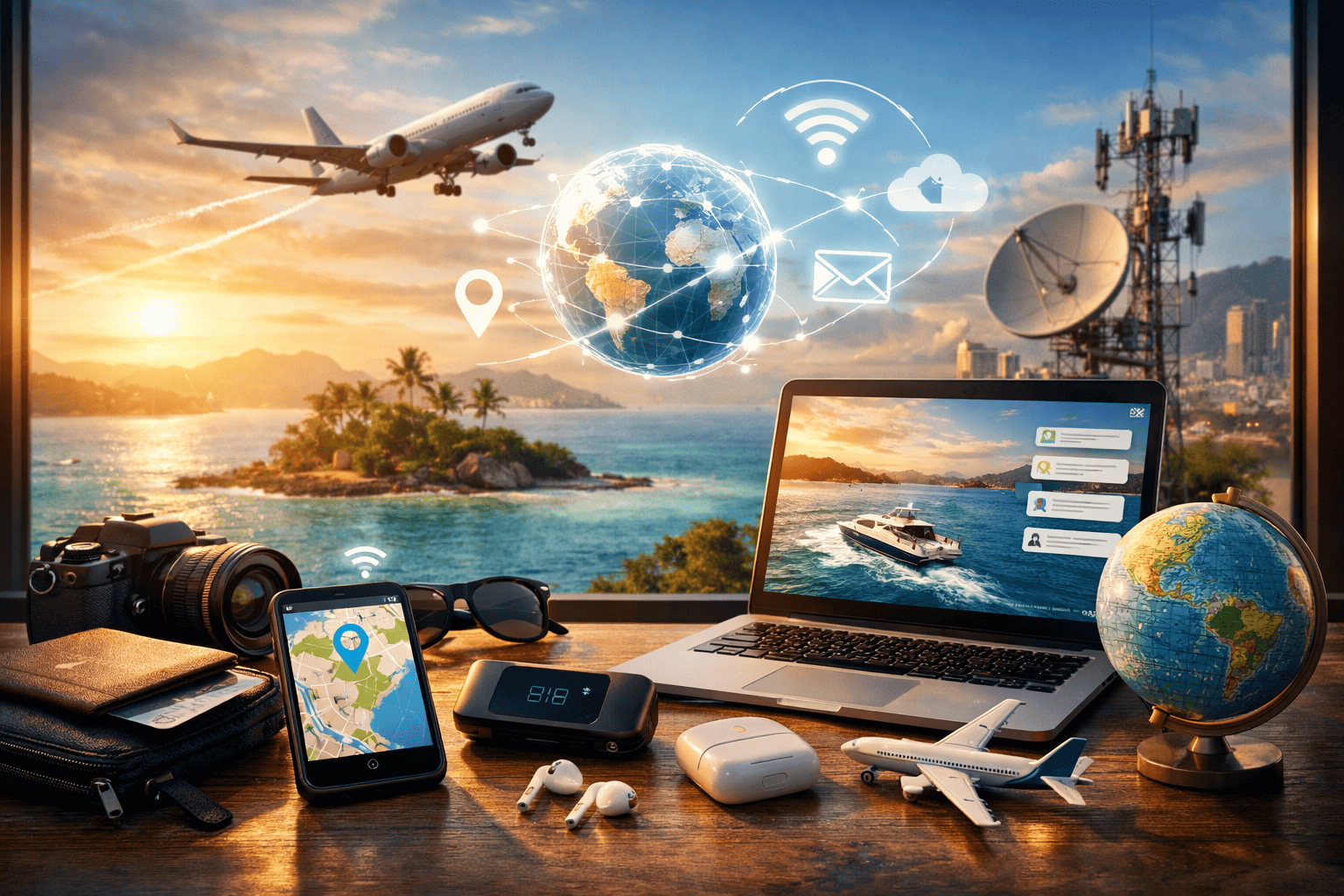 البقاء على اتصال أثناء السفر: دليلك الشامل